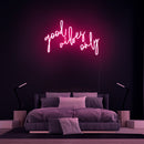 Good Vibes Only neon sign